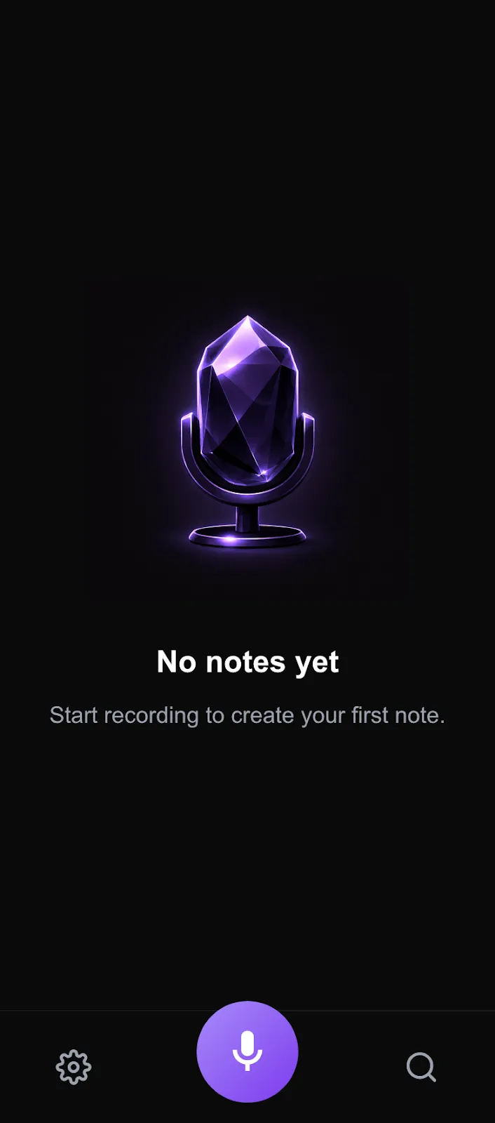 ObsiVoice App Interface